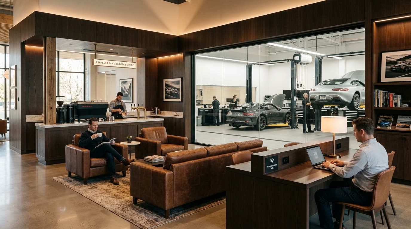 Apex AutoElite VIP Customer Lounge